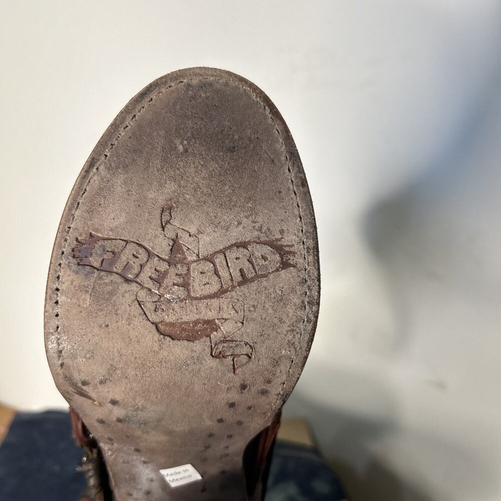Freebird By Steven Fb Circe Rust Size 6 Boots Boo… - image 6